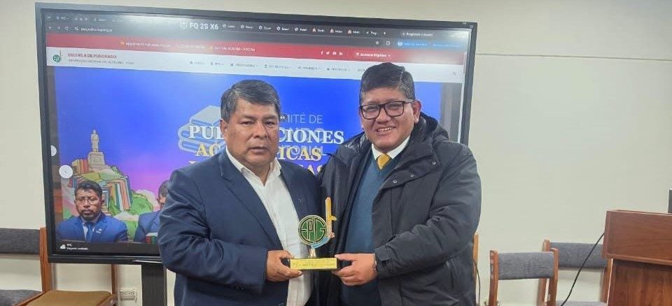 Cooperacion de Escuela de Posgrado de la UNA Puno fortalece vínculos de cooperación con la Universidad Nacional de Moqueguaón institucional