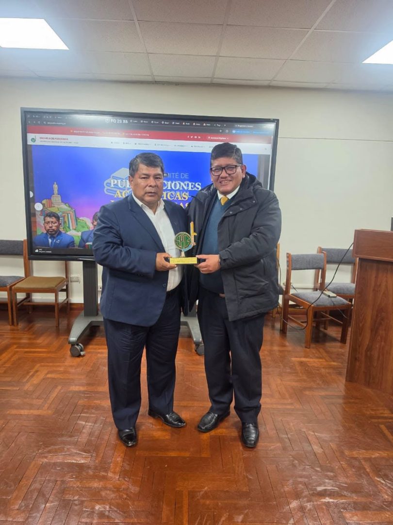 Cooperacion de Escuela de Posgrado de la UNA Puno fortalece vínculos de cooperación con la Universidad Nacional de Moqueguaón institucional